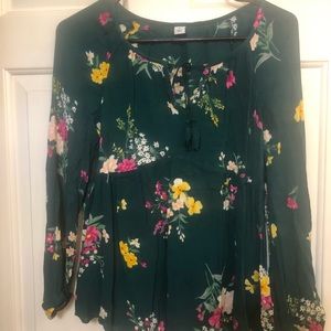 Old Navy Floral Blouse